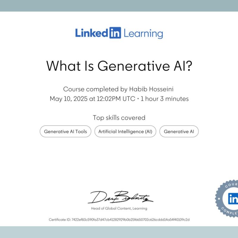 What Is Generative AI?