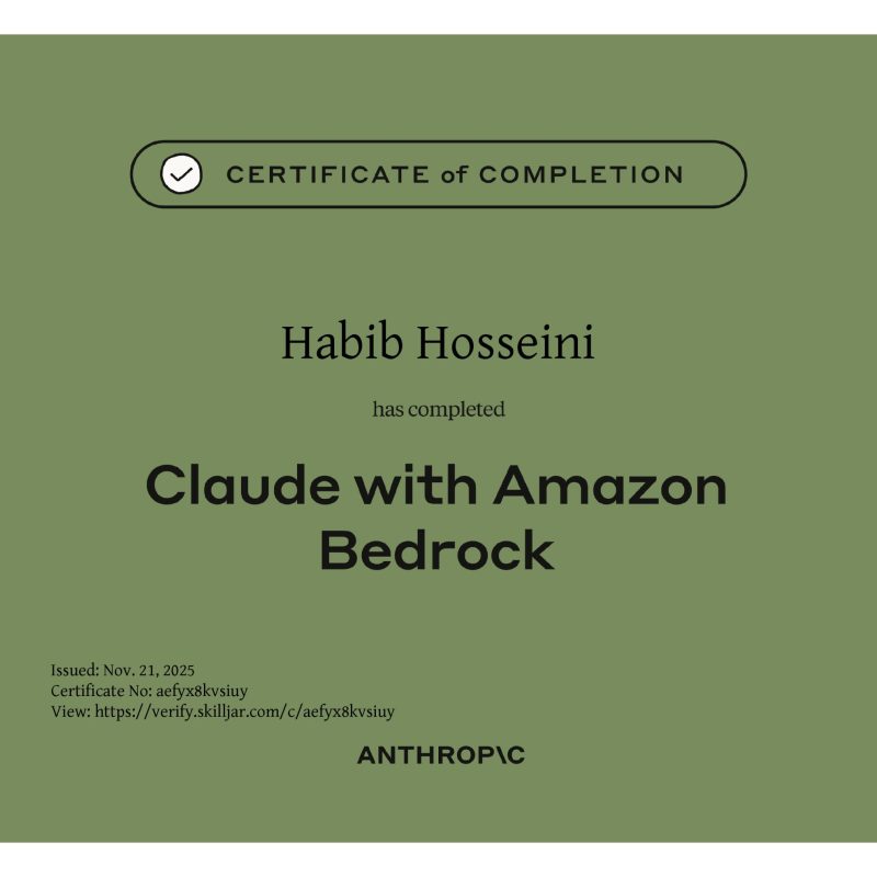 Claude with Amazon Bedrock