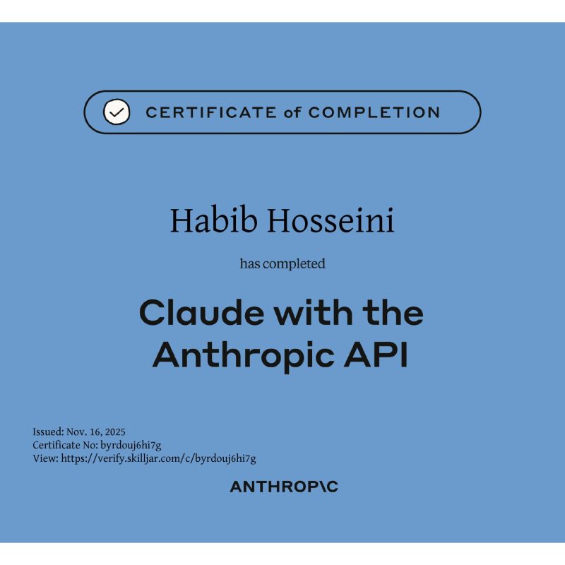 Building with the Claude API